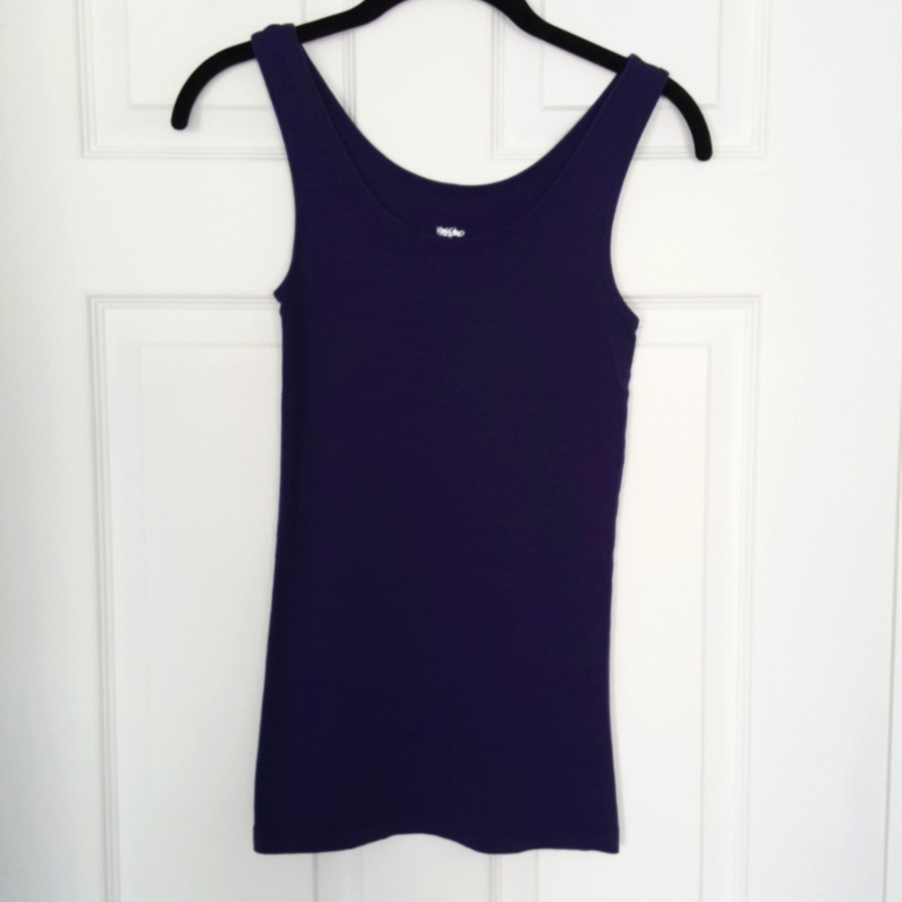 Massimo purple tank top